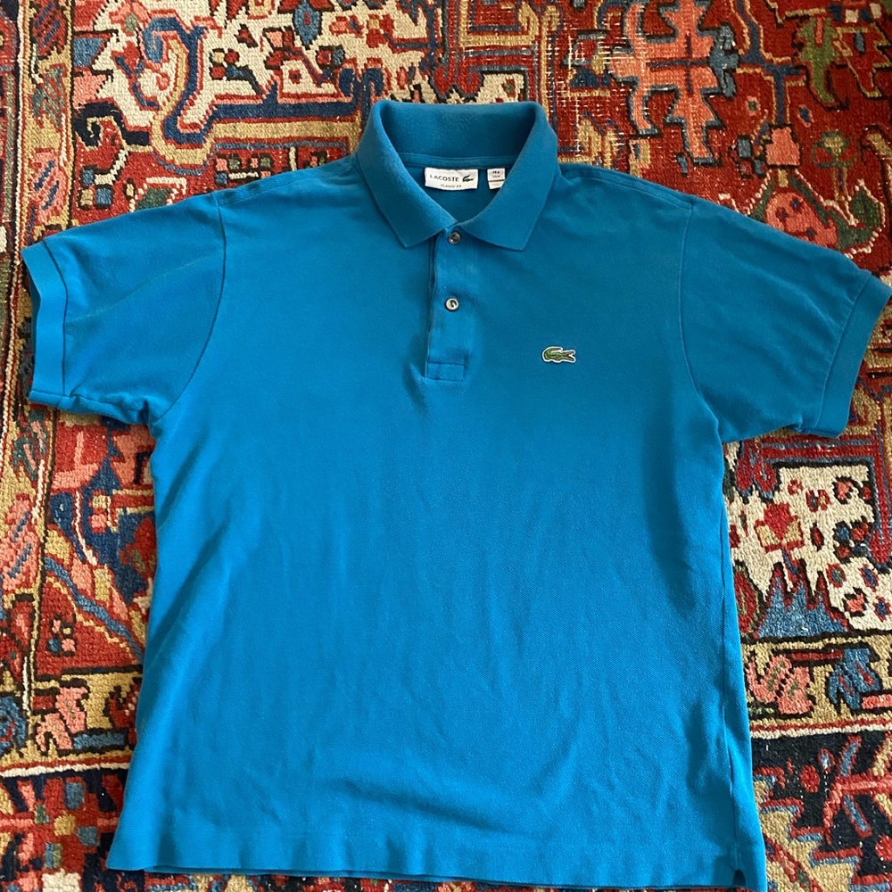 Lacoste Blue Polo Shirt